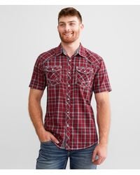 BKE - Plaid Standard Shirt - Lyst