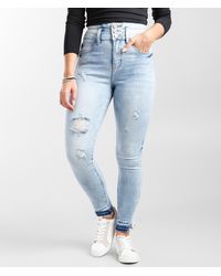 Kancan - Kan Can Ultra High Rise Ankle Skinny Stretch Jean - Lyst