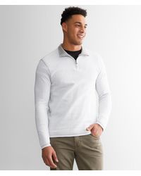 BKE - Perforated Quarter Zip Pullover - Lyst