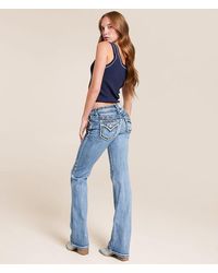 Miss Me - Low Rise Boot Stretch Jean - Lyst