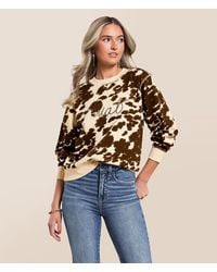 Ariat - Cow Print Pullover - Lyst