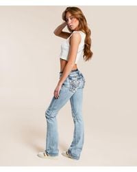 Miss Me - Mid-Rise Tailored Boot Stretch Jean - Lyst