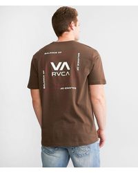 RVCA - Va All The Way T-Shirt - Lyst