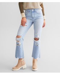 Flying Monkey - Vintage Cropped Straight Jean - Lyst