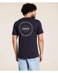 Hurley - Leafy Split T-Shirt - Lyst