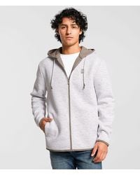 Maven Co-op - Textured Knit Hooded Jacket - Lyst