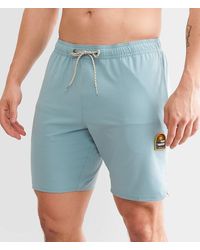 Vissla - Solid Sets Stretch Swim Trunks - Lyst