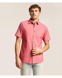 Departwest - Standard Solid Stretch Shirt - Lyst