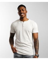 Outpost Makers - Slub Knit Henley - Lyst