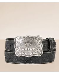 Ariat - Tooled Leather Belt - Lyst
