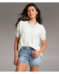 BKE - Oversized Crew Neck T-Shirt - Lyst