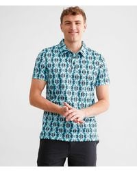 Rock & Roll Denim - Aztec Performance Stretch Polo - Lyst