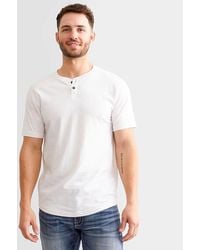 BKE - Marled Henley - Lyst