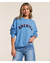 Z Supply - American Sunday Oversized Pullover - Lyst