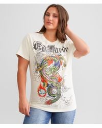 Ed Hardy - Japan Dragon T-shirt - Lyst