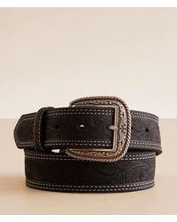 Ariat - Tooled Leather Belt - Lyst