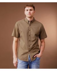 Outpost Makers - Striped Athletic Shirt - Lyst