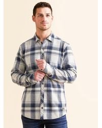Outpost Makers - Flannel Knit Standard Stretch Shirt - Lyst