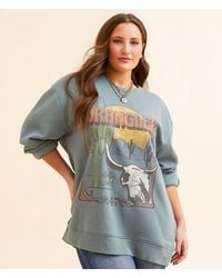 Wrangler - Landscape Oversized Pullover - Lyst
