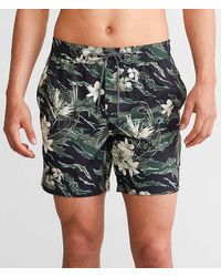 Howitzer - Miami Tiger Stretch Swim Trunks - Lyst
