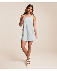 Willow & Root - Striped Romper - Lyst