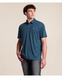 Ariat - Dark Medallion Tek Performance Polo - Lyst