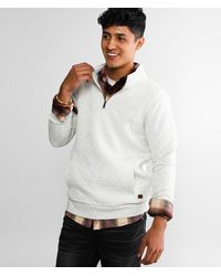 Outpost Makers Quilted Pullover - White