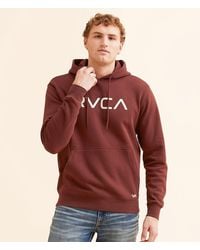 RVCA - Big Hooded Sweatshirt - Lyst