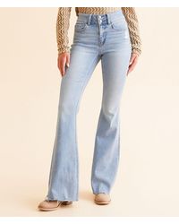 Flying Monkey - High Rise Flare Stretch Jean - Lyst