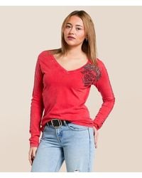 Affliction - Feint Illusion T-Shirt - Lyst