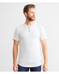 Outpost Makers - Slub Knit Henley - Lyst