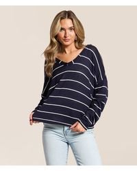Blu Pepper - Striped Top - Lyst