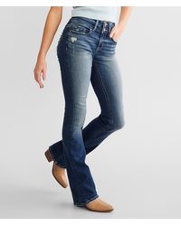 BKE - Stella Mid-rise Tailored Boot Stretch Jean - Lyst