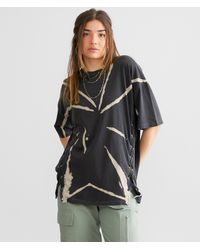Gilded Intent - Oversized Bleach Washed T-shirt - Lyst