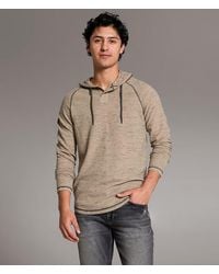 BKE - Slub Knit Henley Hoodie - Lyst