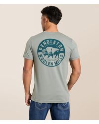 Pendleton - Bison Circle Stamp T-Shirt - Lyst