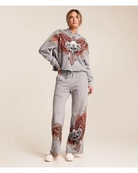 Affliction - Hyper Speed Wide Leg Sweatpant - Lyst