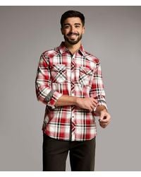 BKE - Plaid Athletic Shirt - Lyst