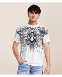 Affliction - Wash T-Shirt - Lyst