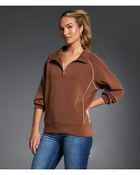 Buckle Black - Contrast Trim Pullover - Lyst