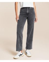 Hidden Jeans - Ella Cropped Classic Straight Stretch Jean - Lyst