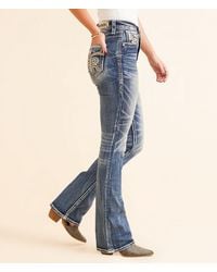 Rock Revival - Semah Curvy High Rise Boot Stretch Jean - Lyst