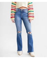 Flying Monkey - High Rise Boot Stretch Jean - Lyst
