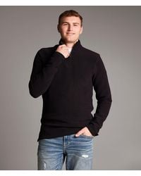 BKE - Ribbed Quarter Zip Pullover - Lyst
