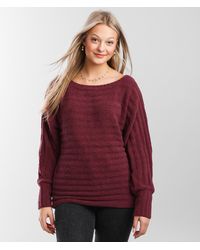 Daytrip - Wide Ribbed Chenille Sweater - Lyst
