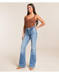 7 For All Mankind - Dojo Tailorless Trouser Stretch Jean - Lyst