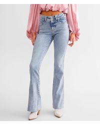 Flying Monkey - High Rise Boot Stretch Jean - Lyst