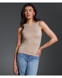 Buckle Black - Ribbed Shaping & Smoothing Tank Top - Lyst