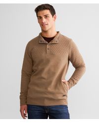 Outpost Makers - Quilted Henley Pullover - Lyst