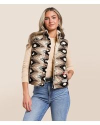 Hooey - Briar Reversible Puffer Vest - Lyst